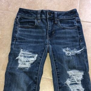 AEO ripped jeans